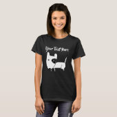 Niedlich English Bull Terrier T-Shirt (Vorne ganz)