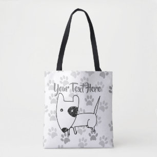 Niedlich English Bull Terrier Tasche