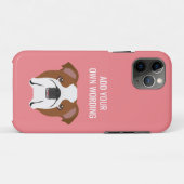 Niedlich English Bulldog Case-Mate iPhone Hülle (Rückseite (Horizontal))