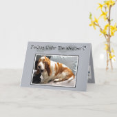 Niedlich "erhalten Sie wohler" Karte W/Under den (Gelbe Blume)