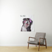 Niedlich erstellen Sie Ihr eigenes Foto vertikal Wandteppich (Beispiel)