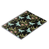 Niedlich Ethereal Hexy Moth Notebook Notizblock (Linke Seite)