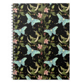 Niedlich Ethereal Hexy Moth Notebook Notizblock (Vorderseite)