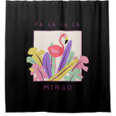 Niedlich Fa La Mingo Weihnachten Duschvorhang (Vorderseite)
