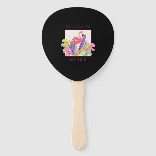 Niedlich Fa La Mingo Weihnachten Fächer (Vorderseite)