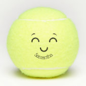 Niedlich Face Tennis Ball (Vorderseite)