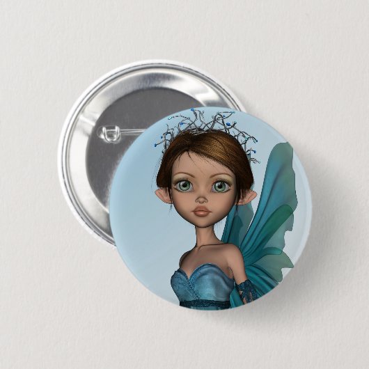 Niedlich Fairy Button (Vorne & Hinten)