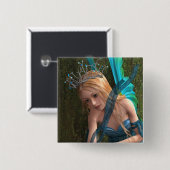 Niedlich Fairy Button (Vorne & Hinten)