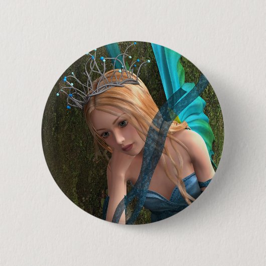 Niedlich Fairy Button (Vorderseite)