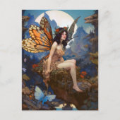 Niedlich Fairy Fantasy Art Postkarte (Vorderseite)