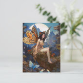 Niedlich Fairy Fantasy Art Postkarte (Stehend Vorderseite)