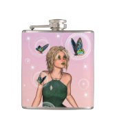 Niedlich Fairy Flachmann (Vorderseite)