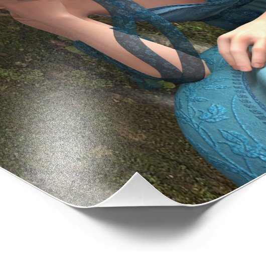 Niedlich Fairy Fotodruck (Ecke)