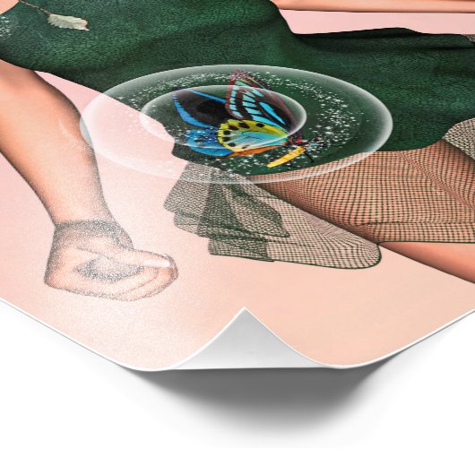 Niedlich Fairy Fotodruck (Ecke)