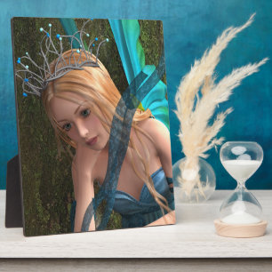 Niedlich Fairy Fotoplatte