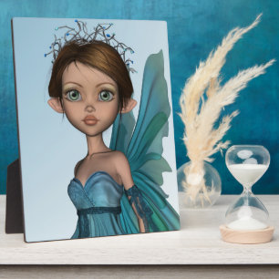 Niedlich Fairy Fotoplatte