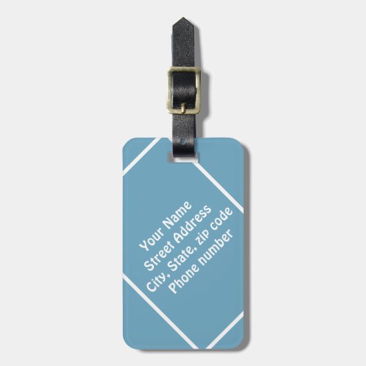 Niedlich Fairy Gepäckanhänger (Vorderseite vertikal)