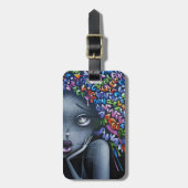 Niedlich Fairy Graffiti Gepäckanhänger (Vorderseite vertikal)