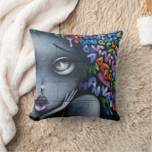 Niedlich Fairy Graffiti Kissen (Decke)