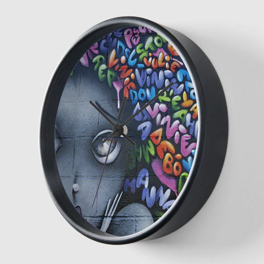 Niedlich Fairy Graffiti Uhr (Winkel)