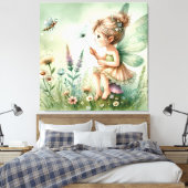 Niedlich Fairy Leinwanddruck (Insitu (Schlafzimmer))
