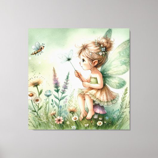 Niedlich Fairy Leinwanddruck (Vorderseite)