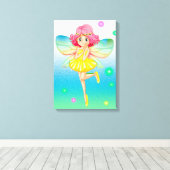 Niedlich Fairy Leinwanddruck (Insitu (Holzboden))