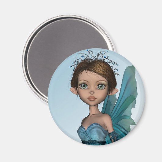 Niedlich Fairy Magnet (Vorderseite/Rückseite)