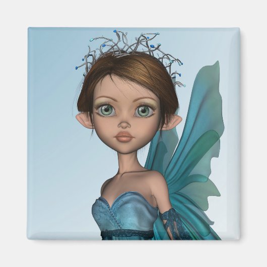Niedlich Fairy Magnet (Vorne)