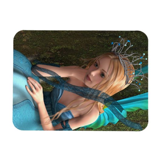 Niedlich Fairy Magnet (Horizontal)
