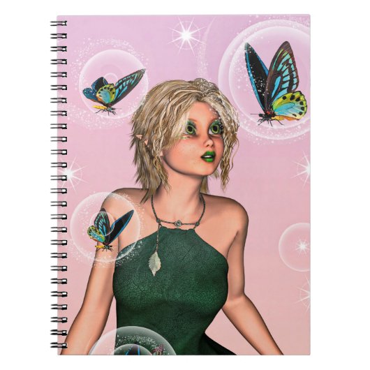 Niedlich Fairy Notizblock (Vorderseite)