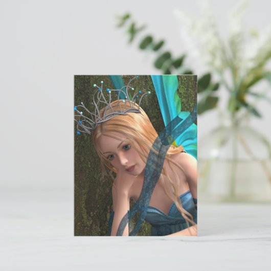 Niedlich Fairy Postkarte (Stehend Vorderseite)