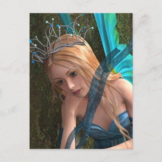 Niedlich Fairy Postkarte (Vorderseite)
