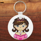 Niedlich Fairy Princess Schlüsselanhänger (Vorderseite)