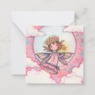 Niedlich Fairy Princess von Molly Harrison Mitteilungskarte