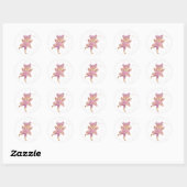 Niedlich Fairy Runder Aufkleber (Blatt)