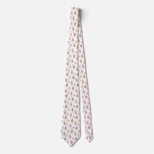 Niedlich Fall Pattern Necktie Krawatte (Vorderseite)