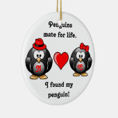 Niedlich fand ich meinen Penguin-Kameraden für Keramikornament (Rechts)