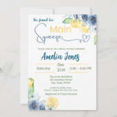 Niedlich fand sie ihr Haupt-Squeeze-Brautparty Einladung (Vorderseite)