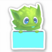 Niedlich Fantasy Creature Planner Sticker Scrapboo (Vorderseite)