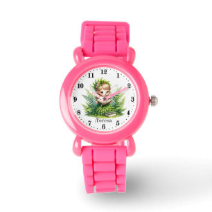 Niedlich Fantasy Fee Name hinzufügen Armbanduhr
