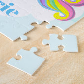 Niedlich Fantasy Unicorn Name Puzzle (Seite)