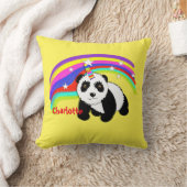 Niedlich Fantasy Unicorn Panda Themed Kissen (Decke)