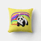 Niedlich Fantasy Unicorn Panda Themed Kissen (Vorderseite)