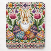 Niedlich/farbenfroh Frühjahr/Ostermesse Mousepad (Vorne)