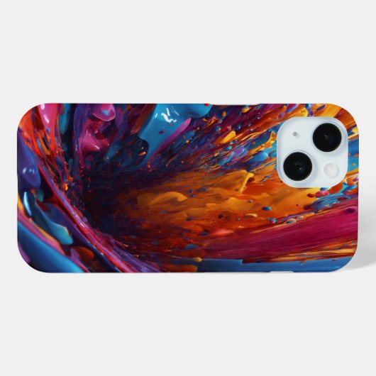 Niedlich & farbenfroh Handy Case - Express Sie sel (Rückseite (Horizontal))