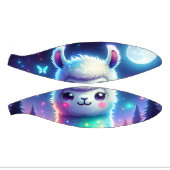 Niedlich farbenfroh Llama Holographic | Mini Basketball (Panele)