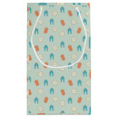 Niedlich farbenfroh Ramadan Eid Mubarak Happy Eid Kleine Geschenktüte (Rückseite)