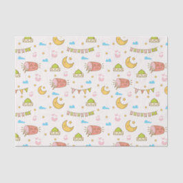 Niedlich farbenfroh Ramadan Eid Mubarak Happy Eid Seidenpapier