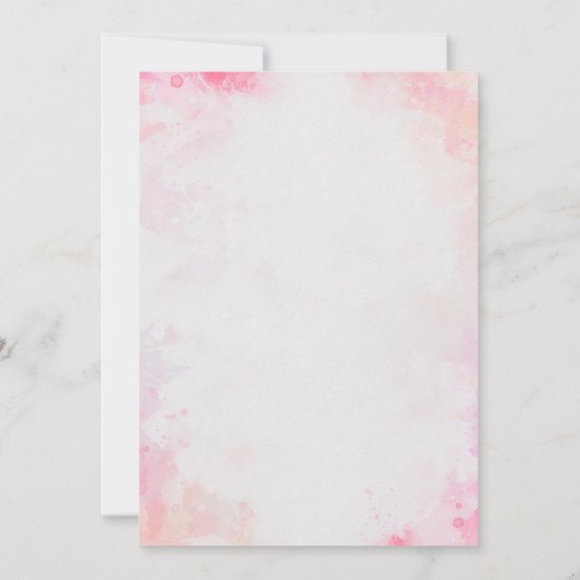 Niedlich farbenfroh unser kleines Monster 1. Gebur Einladung (Rückseite)